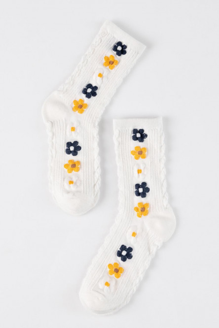 medias Largas con Diseño.