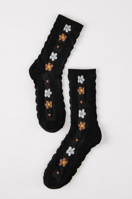 medias Largas con Diseño.