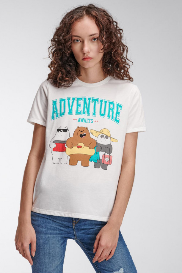 Camiseta manga corta estampada de Escandalosos