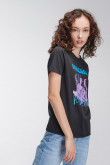 Camiseta, con estampado en frente, de Jimi Hendrix