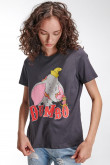 Camiseta manga corta estampada de Dumbo.