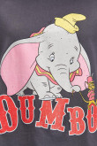 Camiseta manga corta estampada de Dumbo.