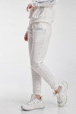 Pantalon jogger, unicolor, con bolsillos en costado