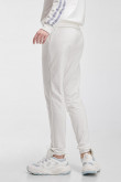 Pantalon jogger, unicolor, con bolsillos en costado