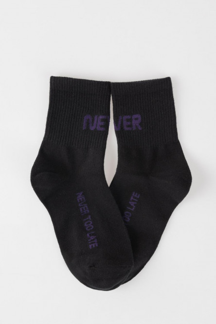 medias largas con motivo