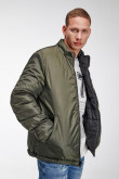 Chaqueta acolchada doble faz