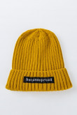 Gorro tejido unicolor