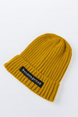 Gorro tejido unicolor
