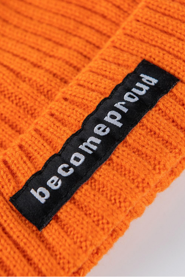 Gorro tejido unicolor