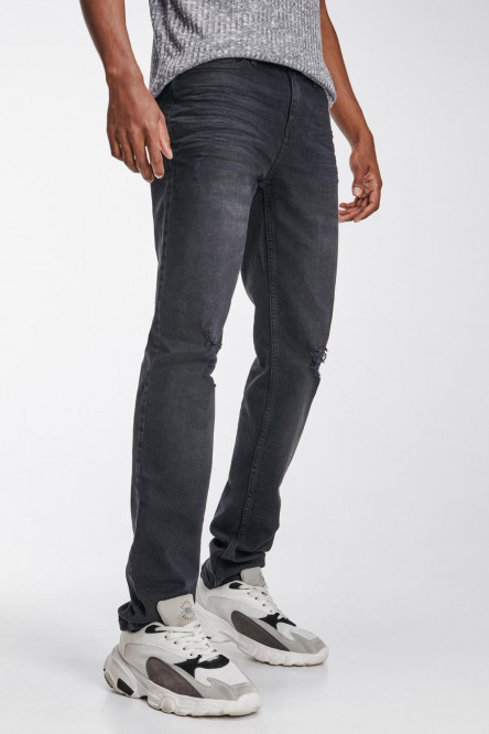 Jean Skinny con laser