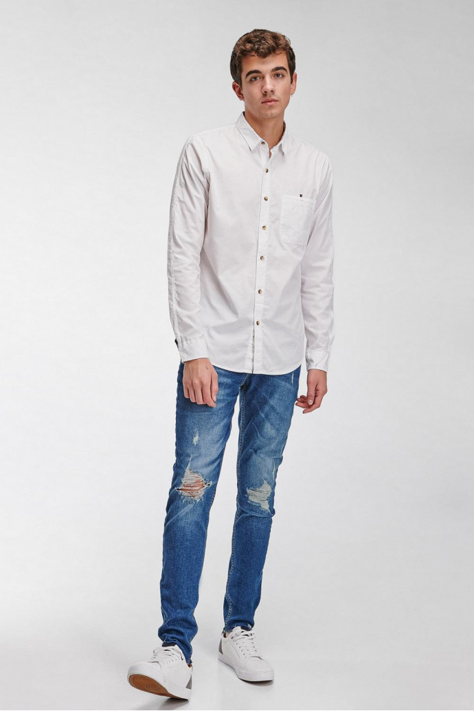 Camisa unicolor