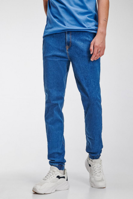 Jean Skinny con parches estampados