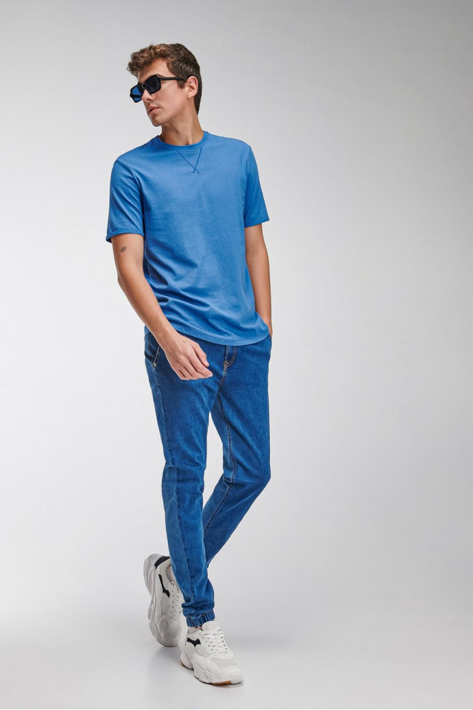 Jean Skinny con parches estampados