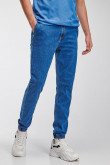 Jean Skinny con parches estampados