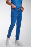 Jean Skinny con parches estampados
