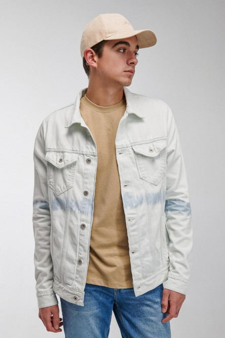 Chaqueta jean tie dye