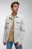 Chaqueta jean tie dye