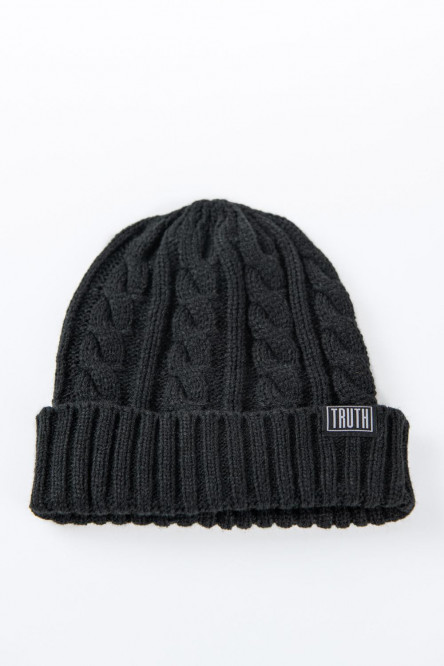 Gorro tejido trenzado