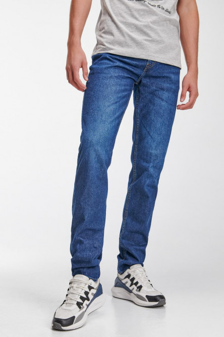 Jean slim rigido