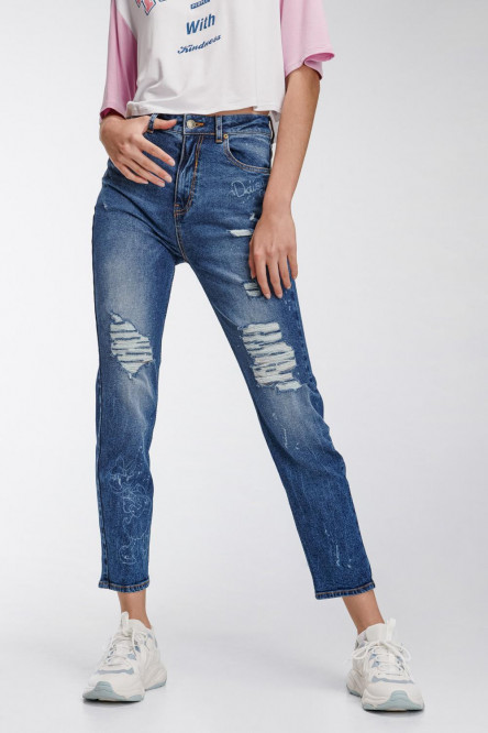 Jean Mom Mickey y su amigos.