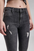 Jean Jegging tiro alto