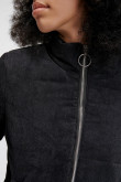 Chaqueta acolchada unicolor