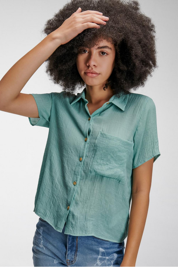 Blusa unicolor
