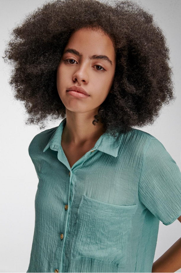 Blusa unicolor