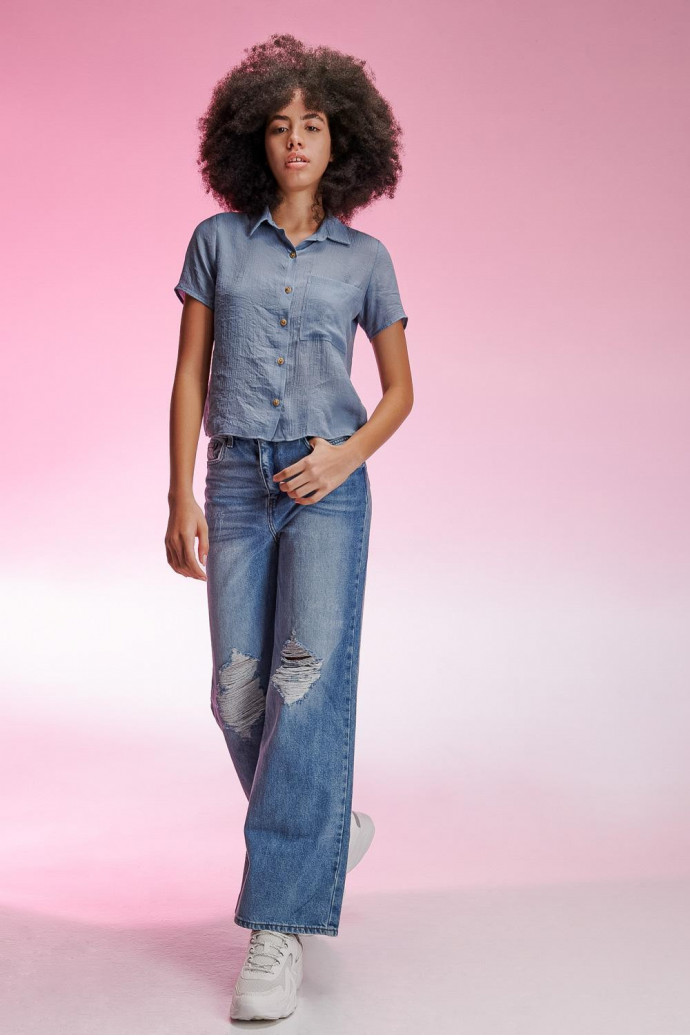 Blusa unicolor