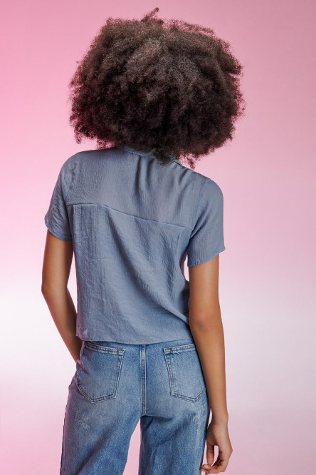 Blusa unicolor