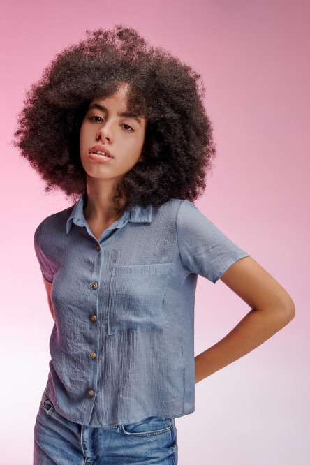 Blusa unicolor