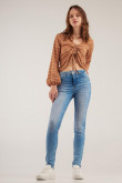 Jean Jegging tiro alto