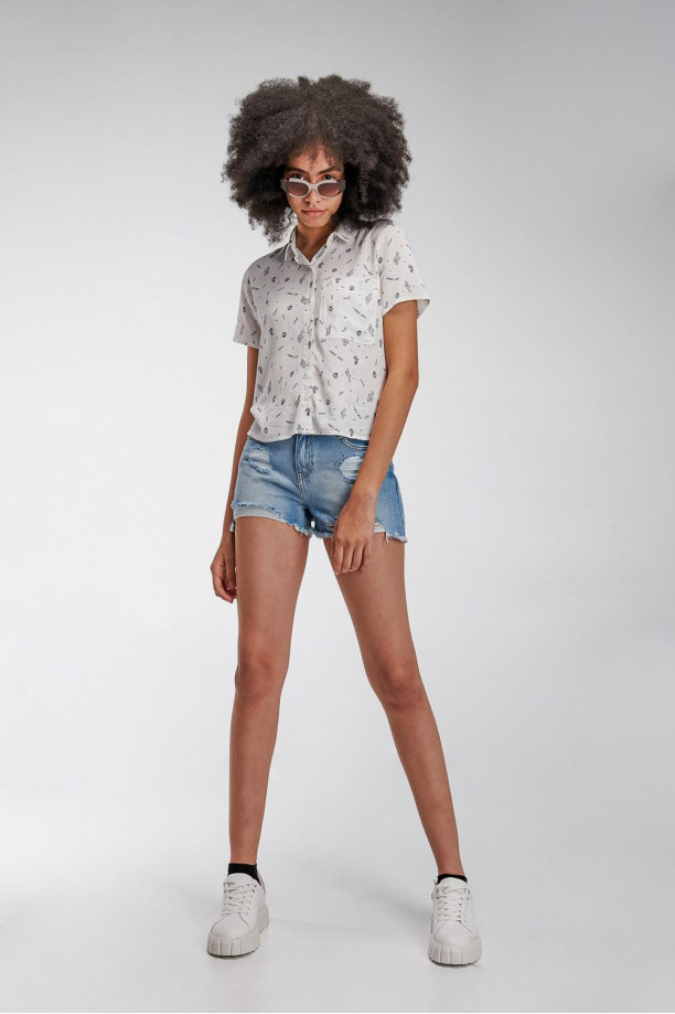 BLUSA ESTAMPADA
