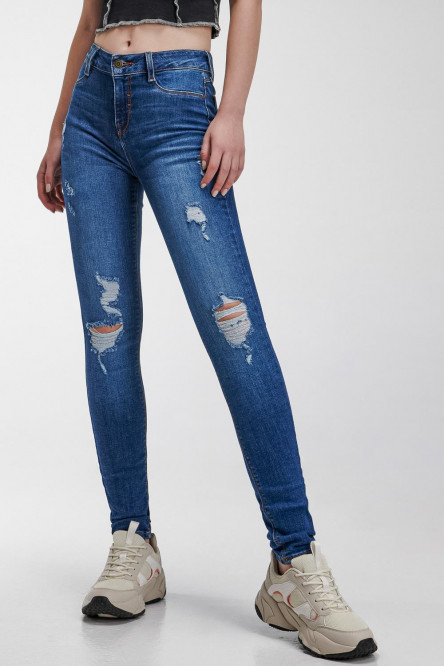 Jean Jegging tiro alto