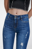 Jean Jegging tiro alto