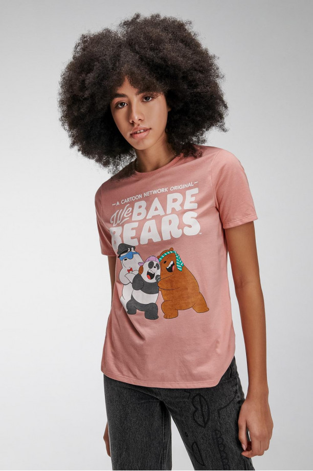 Camiseta manga corta estampada de Escandalosos