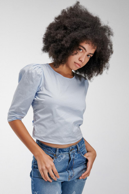 BLUSA UNICOLOR