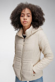 Chaqueta acolchada con capota