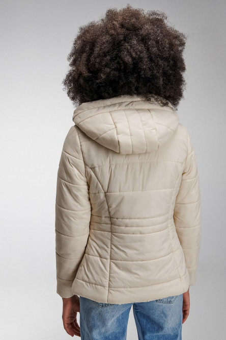 Chaqueta acolchada con capota