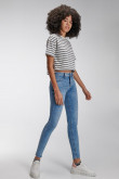 Jean Jegging tiro alto