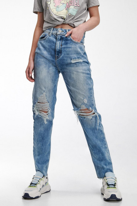 Pantalon Jean Mom