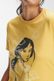 Camiseta, estampado de la princesa Mulan