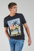 camiseta Manga corta estampada.