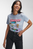 Camiseta manga corta, estampado de Chicas Superpoderosas.