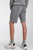 Bermuda loungewear con estampado en frente inferior