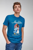 Camiseta manga corta, estampado de Aladdin