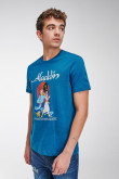 Camiseta manga corta, estampado de Aladdin