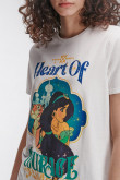 Camiseta, estampado de la princesa Jazmin.