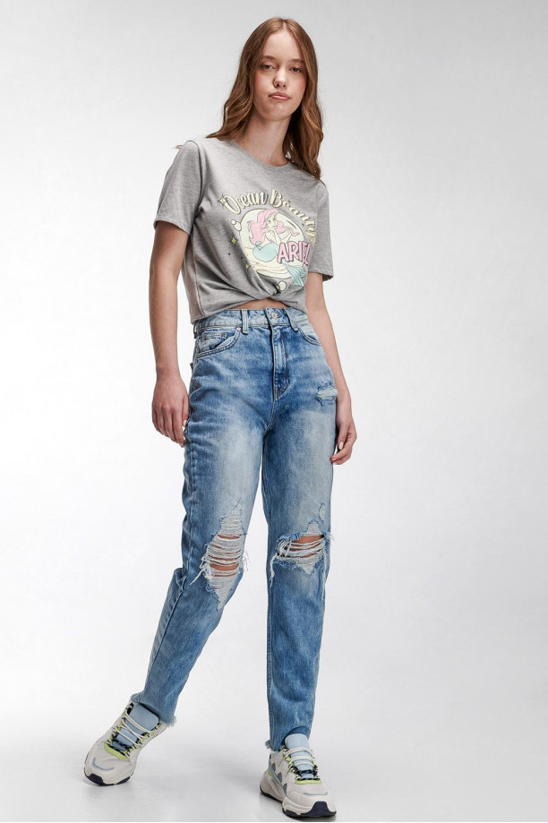 Camiseta, estampado de la princesa Ariel La Sirenita.