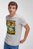 Camiseta manga corta estampado de Tortugas Ninja
